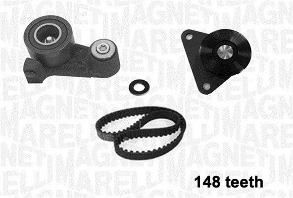 MAGNETI MARELLI Комплект ремня ГРМ 341304370000